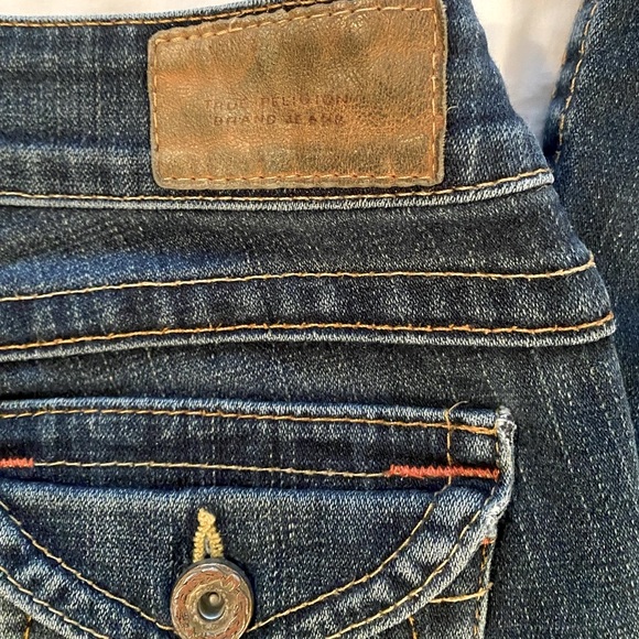🔥TRUE RELIGION 👖jeans size 26. Boot cut. Amazing fit! - Picture 6 of 9